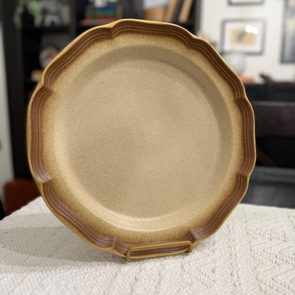 Vintage Mikasa “Whole Wheat” Oval Platter – 12.5 Inch | Japan Stoneware
